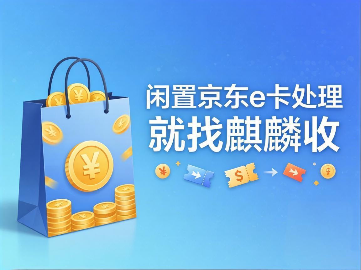 【麒麟收】职场福利京东 E 卡用不上？教你一招轻松变现不折腾