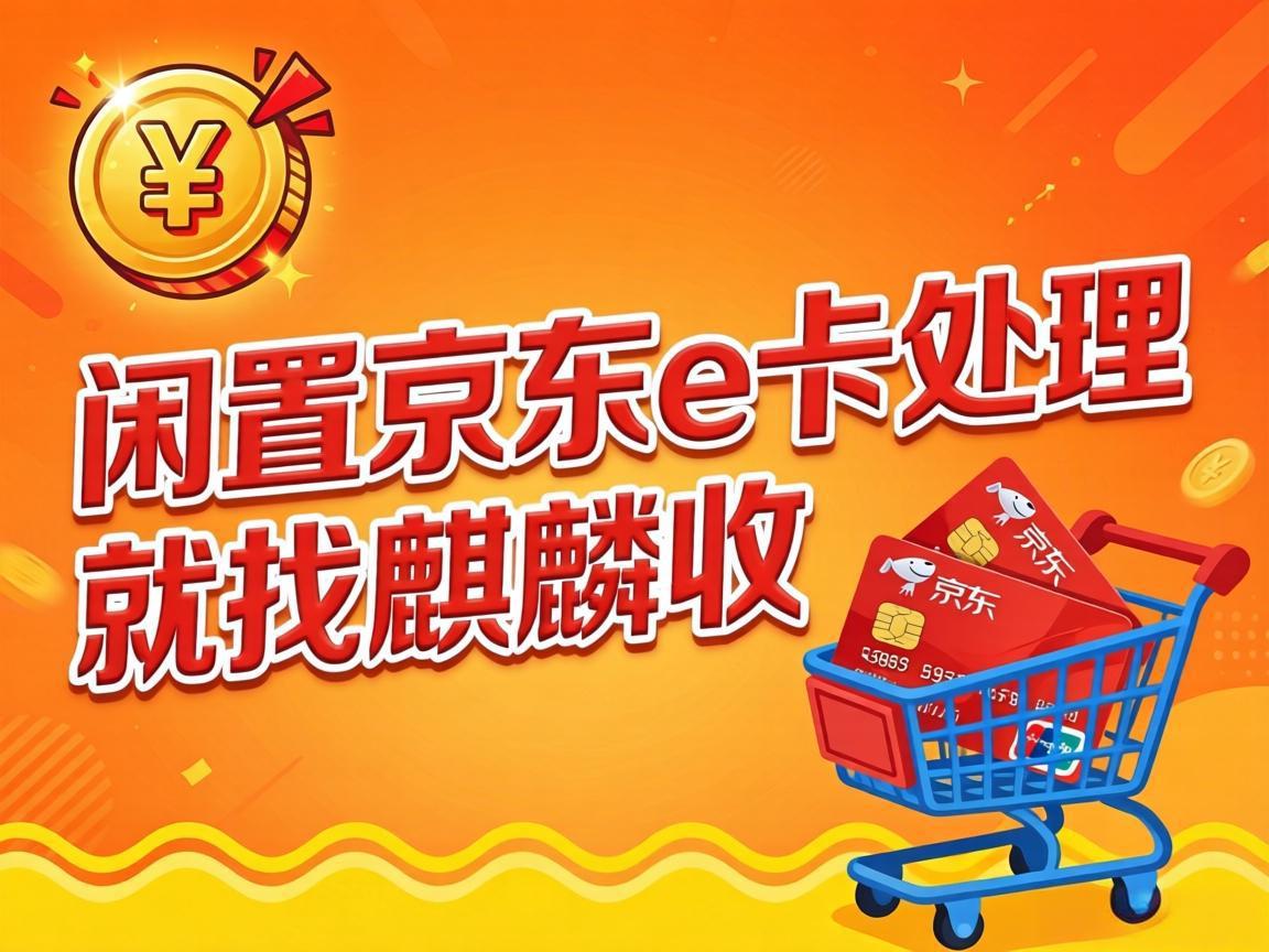 【麒麟收】别让闲置京东 E 卡睡大觉，小额闲钱这样盘活更灵活