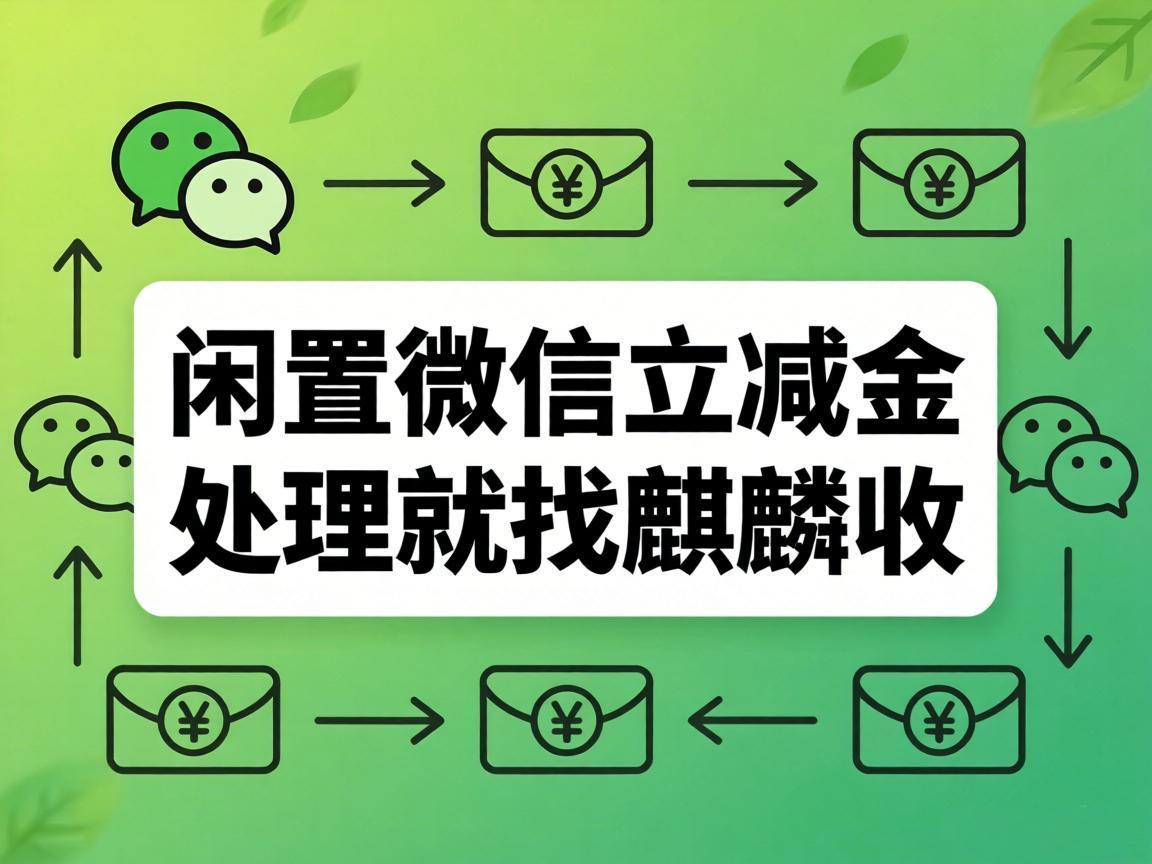 【麒麟收】回收微信立减金 数字时代的闲置权益处理新方式