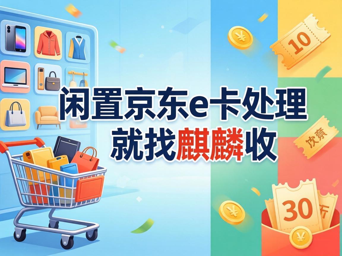 【麒麟收】京东 E 卡回收：盘活闲置资产的实用生活技巧