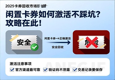 谁还在让闲置卡券积灰？卡券回收这样盘活既能避坑又省心！