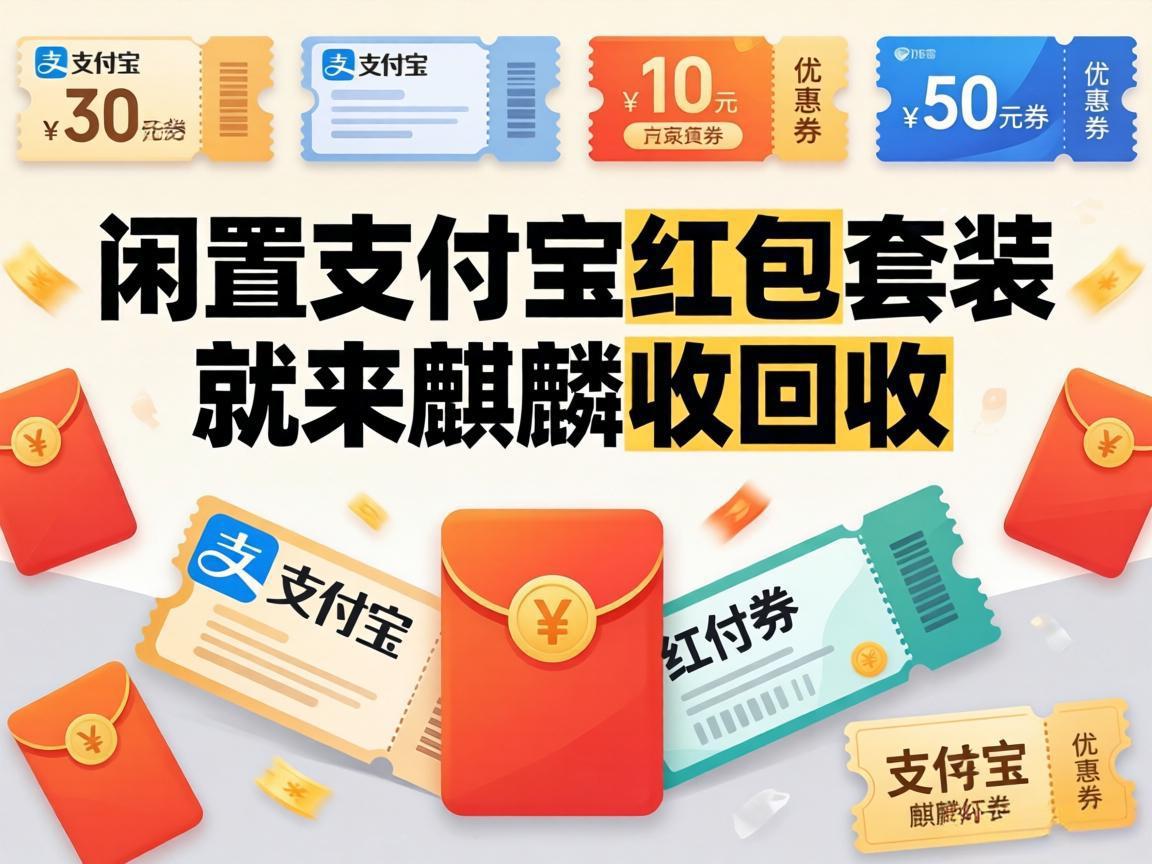 【麒麟收】支付宝红包套装闲置浪费？教你合规处理不踩坑✨