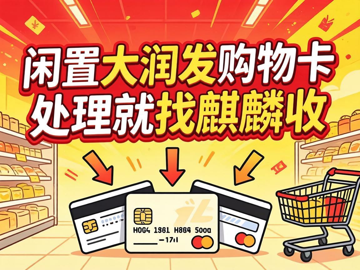 【麒麟收】断舍离日常：闲置大润发购物卡的轻盈处理方案