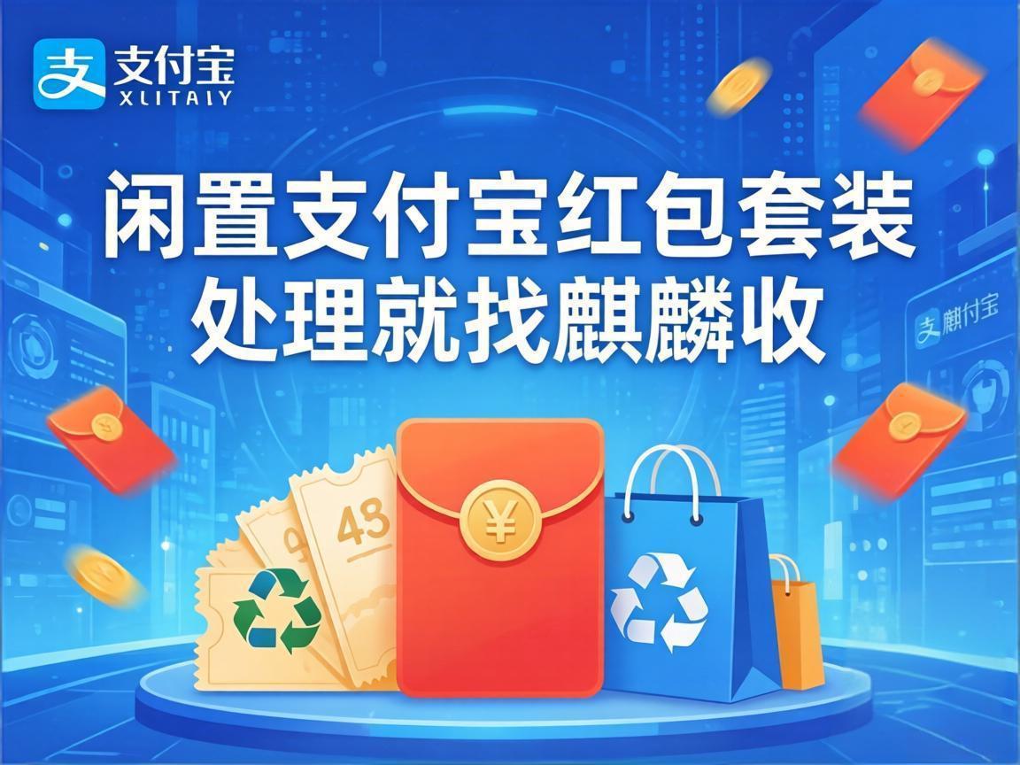 【麒麟收】支付宝红包套装回收：极简生活，从清理数字卡包开始