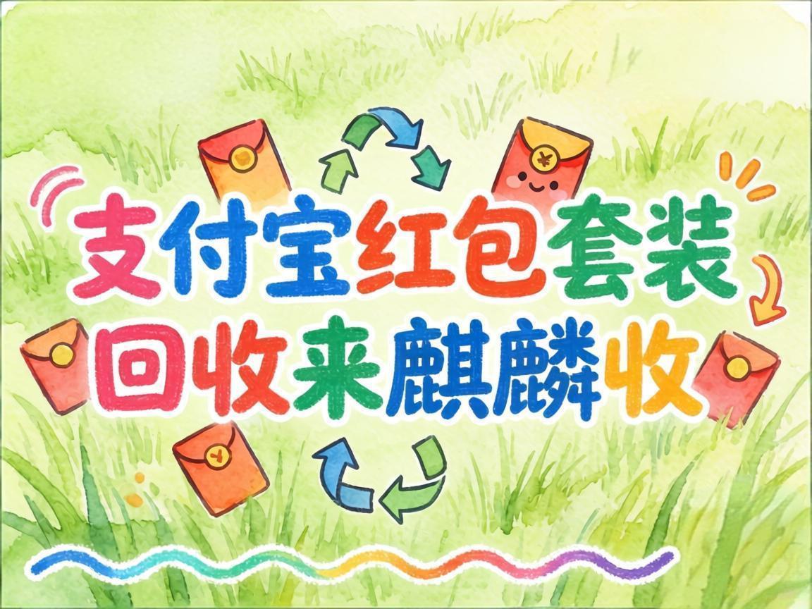 【麒麟收】支付宝红包套装回收：让你手机里沉睡的零钱动起来