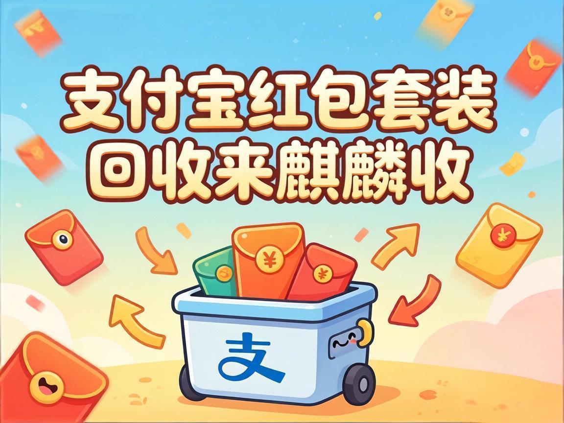 【麒麟收】支付宝红包套装回收：数字断舍离，让闲置变现金