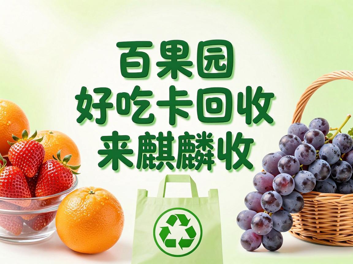 【麒麟收】百果园好吃卡回收：不用的礼品卡怎么变现最省心
