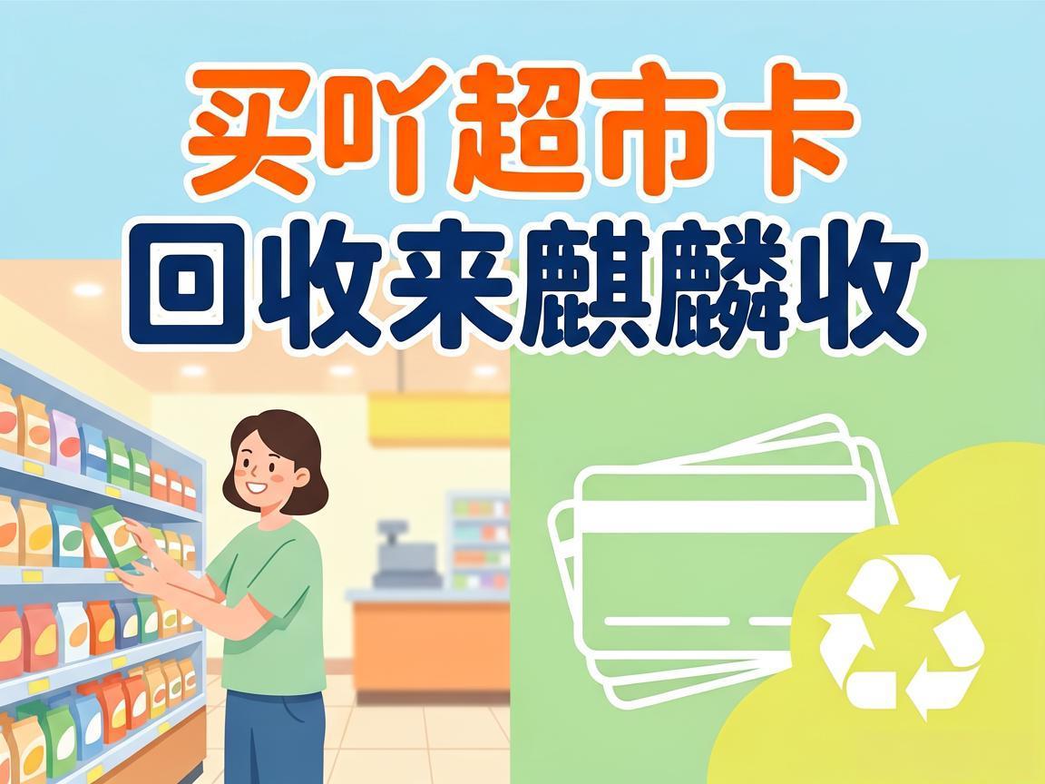 【麒麟收】买吖超市卡回收实用指南：闲置卡券的正确处理方式