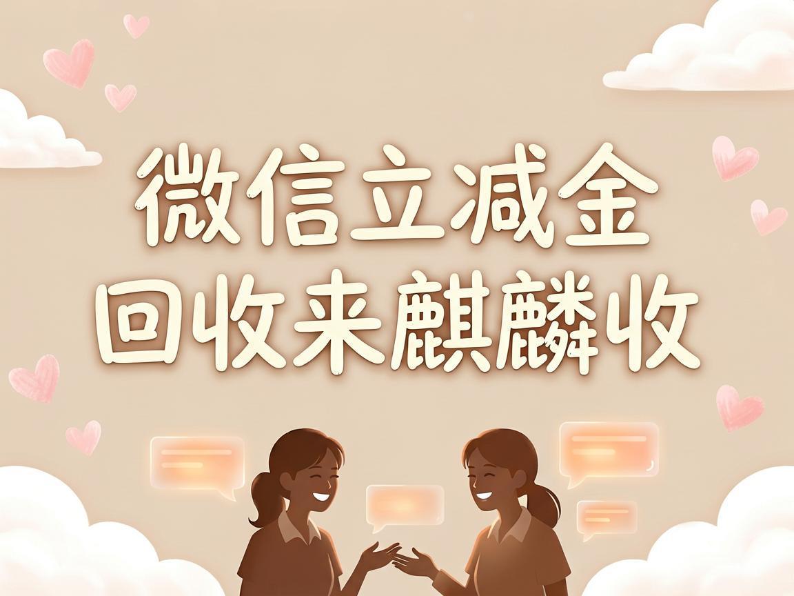 【麒麟收】微信立减金回收 理性处理闲置优惠的靠谱方式