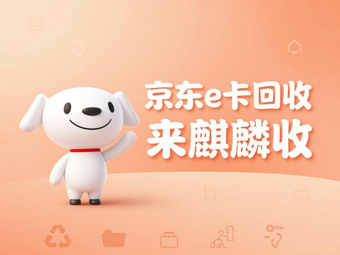 【麒麟收】京东 E 卡回收全解析：闲置预付卡高效变现方法